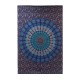 Single Cotton Bedspread + Wall Hanging - Classic Mandala