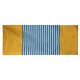 Indian Cotton Rug - 70x170cm - Yellow/ Blue