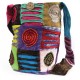 Ethnic Sling Bag - Purple / Spiral