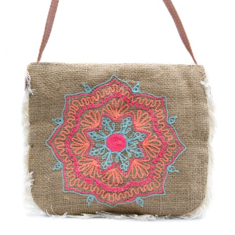 Fab Fringe Bag - Mandela Embroidery