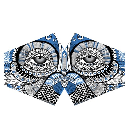 Reusable Fashion Face Mask - Mystical Owl (Adult)