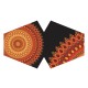 Reusable Fashion Face Mask - Orange Mandala (Adult)