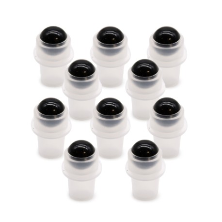 Gemstone Roller Tip for 5ml Bottle - Black Tourmaline