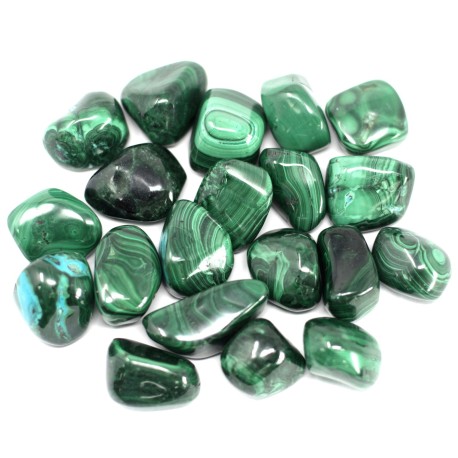 African Gemstone Malachite