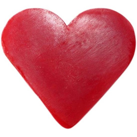 Heart Guest Soap - Raspberry