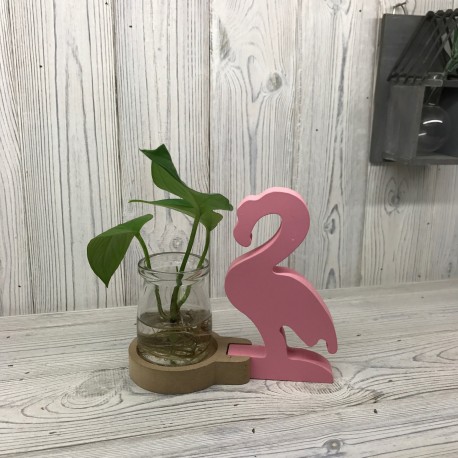 Hydroponic Home DÃ©cor - Pink Flamingo Pot