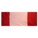 Indian Cotton Rug - 70x170cm - Red/Pink