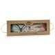 Luxury Lavender Wheat Bag in Gift Box - Butterfly & Roses