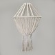 Macrame Large Drop Chandelier - Natural