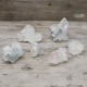 White Appophyllite Clusters 20-30mm