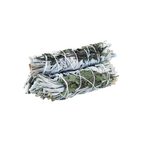 Smudge Stick - White Sage & Peppermint 10cm