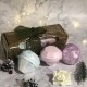 Set Of 3 Gemstone Bathbombs Gift Pack - Mix 1