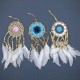 Pastel Blue MacramÃ© Dream Catcher 9cm (asst colours)