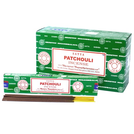 Satya Incense 15gm -Â Patchouli