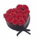 Soap Flower Gift Bouquet - 13 Red Roses - Heart