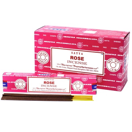 Satya Incense 15gm -Â Rose