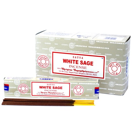 Satya Incense 15gm -Â White Sage