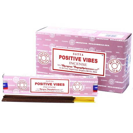 Satya Incense 15gm -Â Positive Vibes