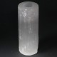 Selenite Cylinder Candle Holder - 20 cm