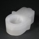 Selenite Hamsa Candle HolderÂ 