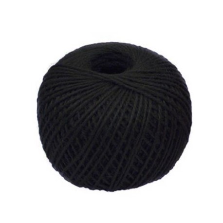 Jute Twine - Black - 60 meters