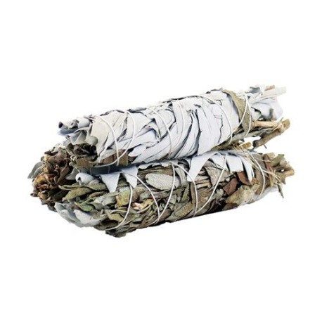 Smudge Stick - White Sage & Black Sage 10cm