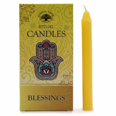 Set of 10 Spell Candles - Blessings