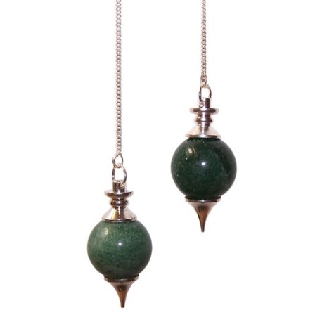 Sphere Pendulums - Green Aventurine