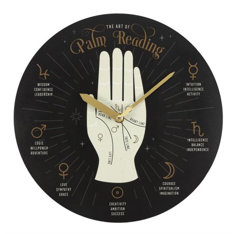 Palm Reading Clock