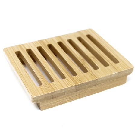 Hemu Wood Soap Dish - Box