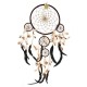 Bali Dreamcatchers - XLarge Round - Cream/Coffee/Choc