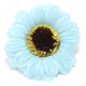 Craft Soap Flowers - Sml Sunflower - Blue