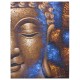 Buddha Painting - Copper Face