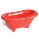 Ceramic Mini Bath - Poppy Red